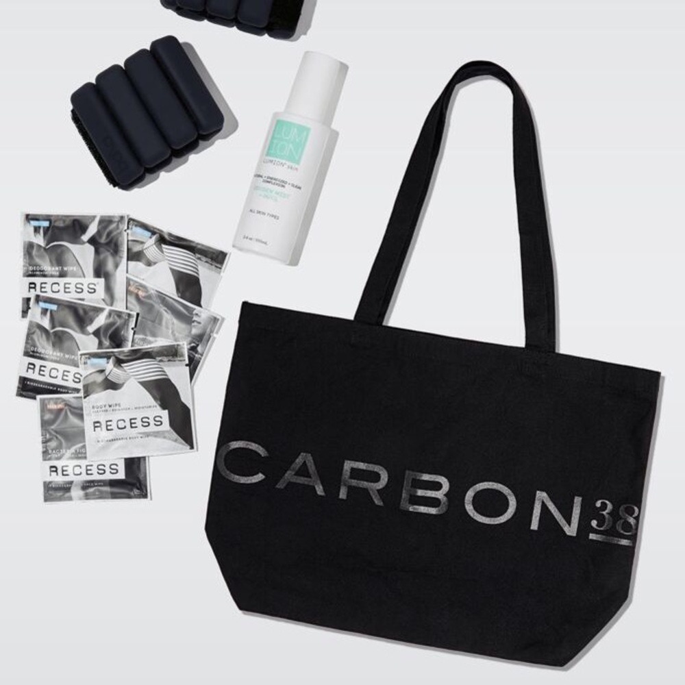 🆕 Carbon38 Beach Tote Shopper Bag